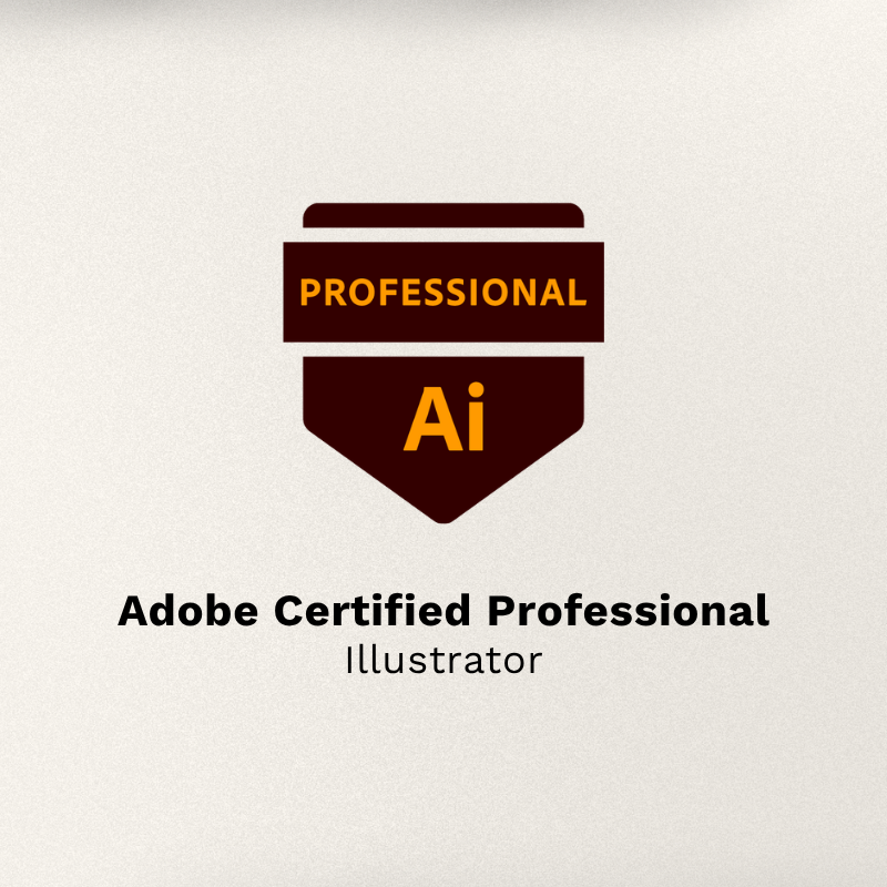 Illustrator certification