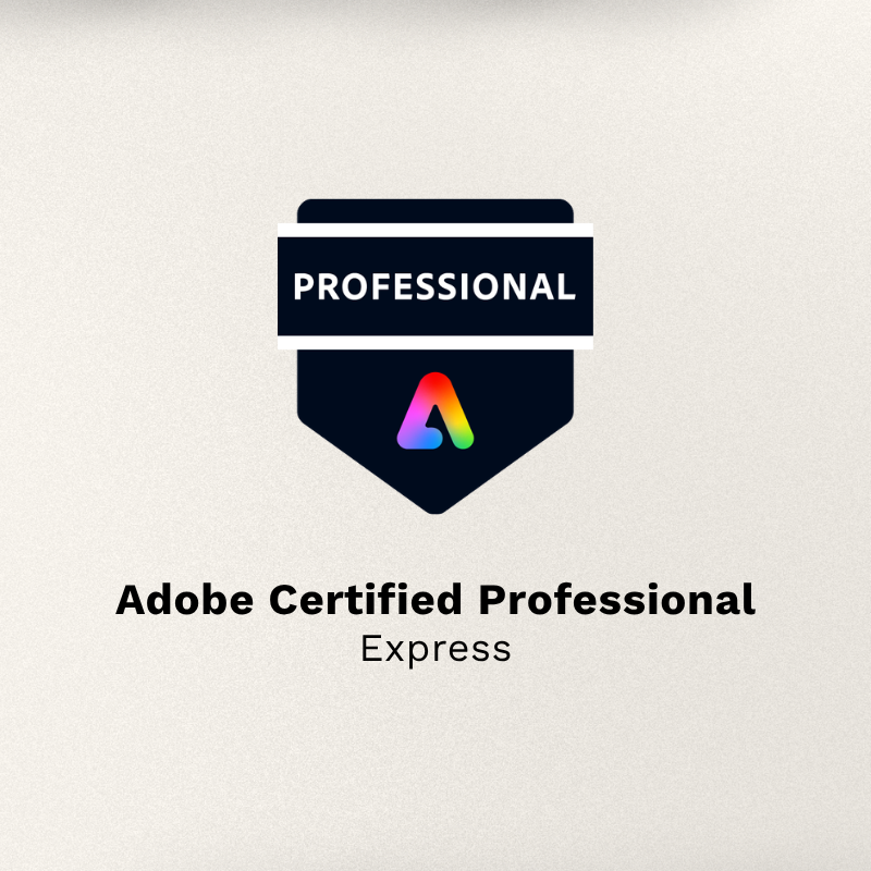 Creative Cloud certification