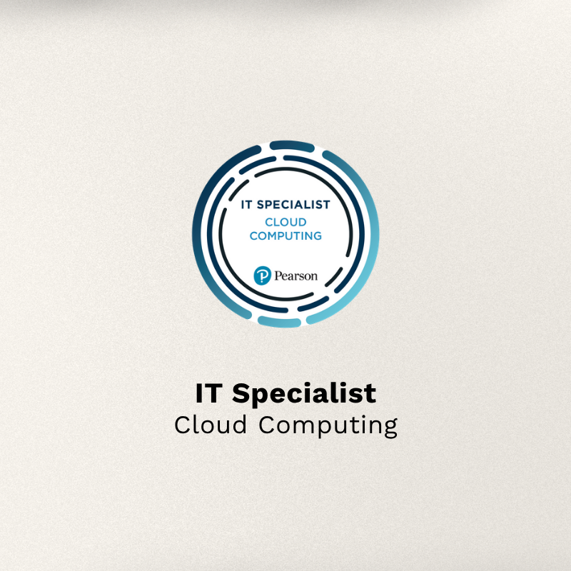IT Specialist: Cloud Computing certification