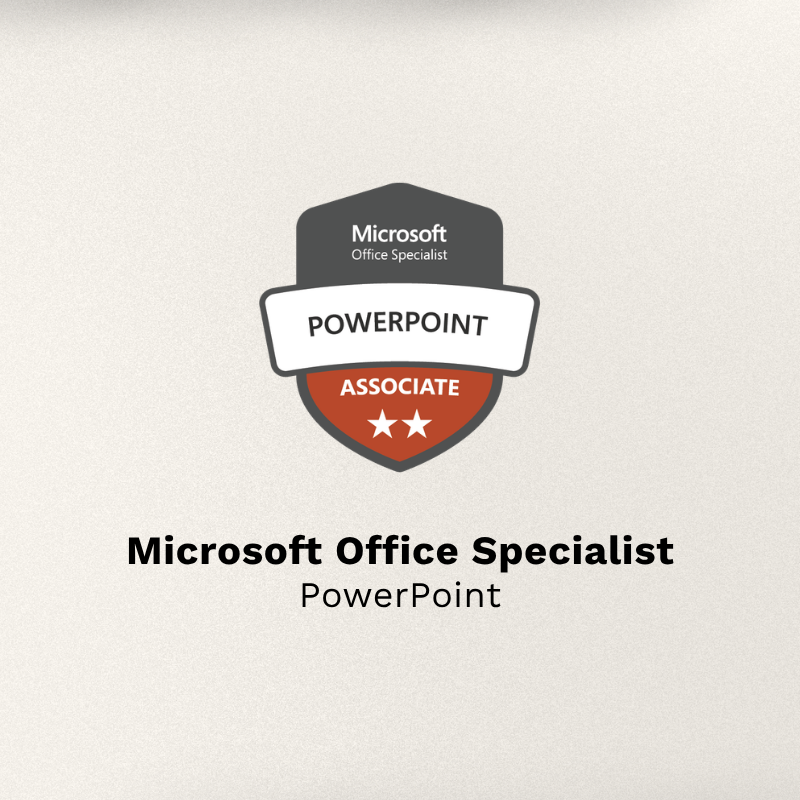 PowerPoint certification