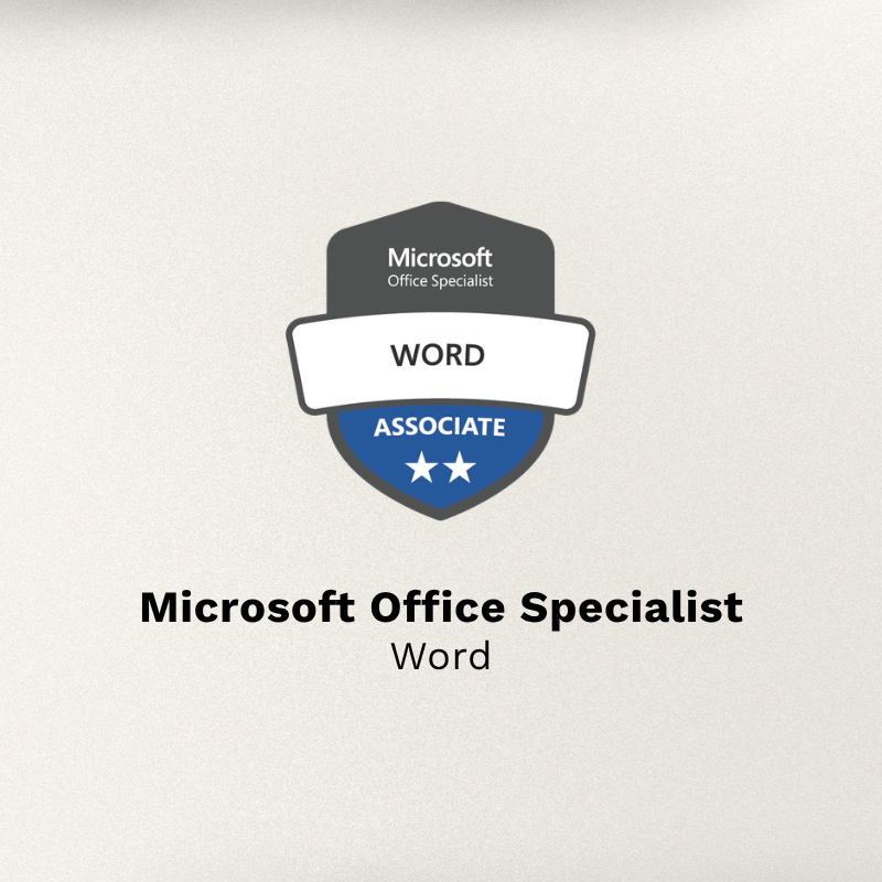 Word certification