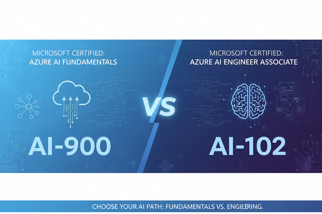 AI-900 vs AI-102: Which Microsoft AI Certification Should You Choose?