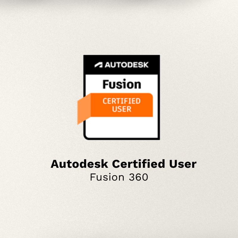 Fusion 360 certification